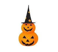 SGYEPOCFQ Halloween Decor, Lanterna Pieghevole a Forma di Zucca di Halloween da 3 Piedi con 8 modalità di Illuminazione, Luce Notturna a LED for Decorazioni da Giardino for Feste in casa(A)