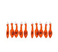 SGYEPOCFQ Halloween Decorations, 50 Pezzi di Palloncini Luminosi a LED in Lattice a Forma di Zucca, Decorazioni for Feste di Halloween for la casa, for Interni ed Esterni(10PCS)