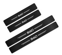 SGYKRBFB 4 Pezzi Fibra di Carbonio Soglia Porta Battitacco, per Vo-lvo S60 Protezioni AntiGraffio, Accessori Styling