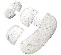 SGZIOO Cuscino per gravidanza per dormire sul fianco, cuscino premaman in memory foam per donne incinte, cuscino rimovibile e regolabile per dormire durante la gravidanza, cuscino a cuneo per schiena