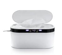 SGZIOO Salviette per bambini, con luce notturna, dispenser di salviette umidificate con 5 controllo della temperatura e risparmio energetico, riscaldamento veloce e uniforme, adatto per esterni e casa