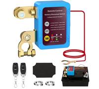 SGZIOO Stacca Batteria 12v, 240A Stacca Batteria per Auto con Telecomando, Sezionatore Auto Remoto Senza Fili, Staccabatteria Automatico Antifurto per RV, ATV, Camion, Barca, Moto