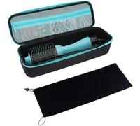 SH-RuiDu Custodia rigida da viaggio compatibile con spazzola Revlon per asciugacapelli, strumento portatile per acconciature, asciugacapelli in un solo passaggio, spazzola volumizzante, borsa