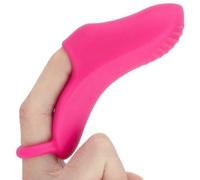 Sh! Silhouette Vibratore da dito ricaricabile per donne e coppie, massaggiatore clitorideo in silicone impermeabile, 9 modalità di vibrazione, ricaricabile tramite USB, silenzioso, giocattolo per