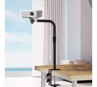 SH Staffa per proiettore a forma di L con divano da comodino adatto Pan/Tilt senza foratura adatta per fotocamera del telefono cellulare del proiettore