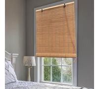 Sh000ad Tapparella in Bamboo Tenda a Rullo in bambù retrò,Tende Avvolgibili Traspiranti,Cortina di bambù,Tenda a Pacchetto,per Finestre e Porte Tendina Parasole,Larghezza x Altezza (50cm x 200cm)