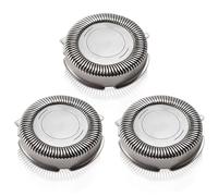 SH30/SH50 Testine di Ricambio 3 Testines di Ricambio Rasoi per Philips Serie 5000/3000/2000/1000/S300/S500/S5000, Sistema di Rotazione 360° Materiali Resistenti