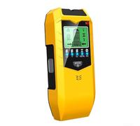 SH402 SH402 - Rilevatore elettronico da parete 5 in 1, rilevatore di metalli da parete, scanner portatile per filo di CA, legno, metallo, cavo di rilevazione travetti (giallo)