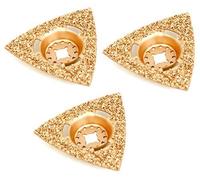 SH7 3 x Saxton 78mm Carburo Raspa Lame Fein Multimaster Bosch Multi Attrezzo Oscillante