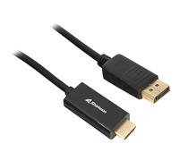 Cavo adattatore Displayport 1.2 > HDMI 4K Nero