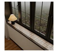 SHAARI Narrow Window Sill Mat, Dust-Proof Bay Window Protector, Waterproof Pu Window Sill Cover Non-Slip Customizable Size(30x100cm)