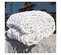 SHAARI Rete di Protezione Anticaduta in Nylon Bianco, Reti di Sicurezza dalla Trama Morbida, Resistenti all'Usura Adatte per Parapetti e Balconi(5cm Mesh,1.5x6m)
