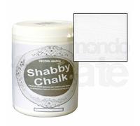 Shabby Chalk Bianco ml 500 - Vernice Decorlandia - Colore Pittura stile S. Chic