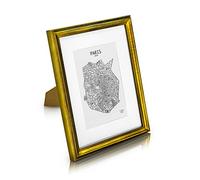 Lancaster cornice, quadrata, foto 24,8 x 19,3 cm, passepartout, legno