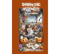 Shabby Chic Halloween: Libro para colorear