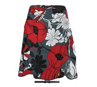 Shabby Chic Red Rose On A Blue Donna Uomo Mantella Taglio Capelli Traspirante Mantella Parrucchiere Regolabile Mantellina Parrucchiere Per Acconciatura Tagliare I Capelli Parrucchieri 168X140Cm