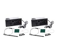 SHABD 2X Pickup Piezo per Equalizzatore Equalizzatore Un 4 Bande per EQ-7545R Preamplificatore Preamplificatore per Chitarra Acustica Preamplificatore Sintonizzatore