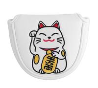 SHABIER Maneki-Neko - Copritesta per mazza da putter, motivo: gatto fortunato