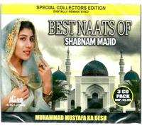 Shabnam Majid - Le Migliori Naat Di Shabnam Majid - Nuovo Set Da Collezione 3CD
