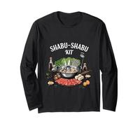 Shabu Shabu Kit Noodles Pasto Asiatico Zuppe Maglia a Manica