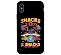 Shacks and snacks, that’s my cardio Custodia per iPhone X/XS