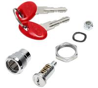 SHAD 200451r ricambio Bombin per baule ATV 80, Argento