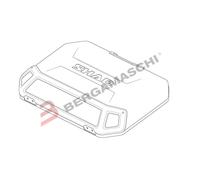 SHAD 203163RB COVER BORSA LATERALE TERRA TR47/TR36 ALLUMINIO NERO