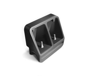 SHAD 204632R Adattatore per Montare Valigie Espandibili SH38X sui Telai 4P System, Compatibile con Yamaha, per Honda, per Suzuki