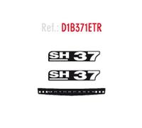 Shad Adesivi "Shad" per Bauletto SH37 D1B371ETR