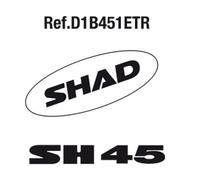 Shad Adesivi "Shad" per bauletto SH45 2011 D1B451ETR