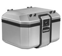 Shad BAUL. SHAD TR48 TERRA 48L ALL. ARG. ALLUMINIO 48L ARGENTO marrone