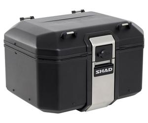 Shad BAUL. SHAD TR48 TERRA 48L ALL. ARG. ALLUMINIO 48L NERO marrone