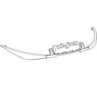 SHAD CATADIOTTRO BIANCO TRASPARENTE SH58, bianco