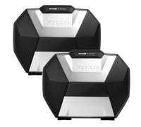 SHAD Coppia Di Valigie Laterali Side Cases Estensibili SH38X Alluminio