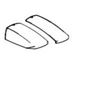 Shad Cover di ricambio in alluminio Valigie SH23 D1B23E25