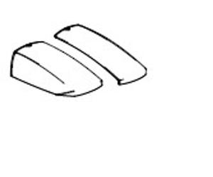 Shad Cover di ricambio in alluminio Valigie SH23 D1B23E25