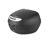 SHAD D0B26100 Bauletto con Piastra di Montaggio Inclusa Nero
