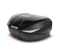 SHAD D1B58E21 COVER BAULETTO SH58 NERA METAL LIZZATA