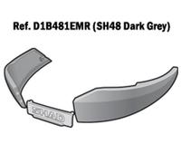 Shad Fascia Laterale Grigio Scuro Bauletto SH48 D1B481EMR