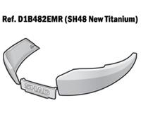 Shad Fascia Laterale Grigio Titanio bauletto SH48 D1B482EMR