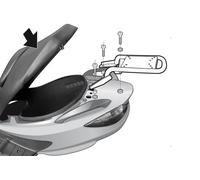 SHAD TOP MASTER SUZUKI BURGMAN