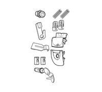 Shad Kit Meccanismo serratura Bauletto SH33 2016 / Sh34 D1B341MAR