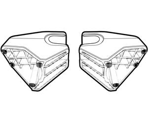 SHAD RICAMBIO AGGANGIO INFERIORE VALIGIE SH36