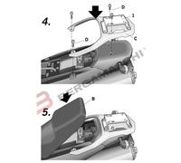 SHAD S0VS12ST ATTACCO BAULETTO SUZUKI DL 650 V STROM (E2) 2006