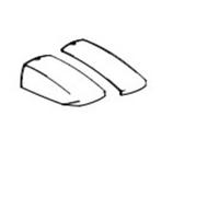 Shad Custodia Per Valigia Laterale Aluminium Left&right Sh23
