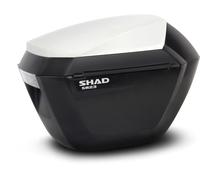 Shad SH23, coperture laterali della valigia male Bianco