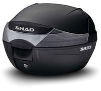 Shad SH33, bauletto 33 l male Nero