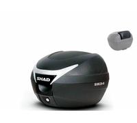 SHAD SH34 BAULETTO 34 LT CARBON CON PIASTRA UNIVERSALE E SCHIENALINO OMAGGIO
