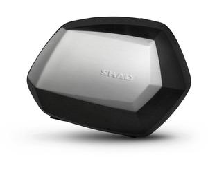 SHAD SH35 Set di valigie laterali, nero/alluminio