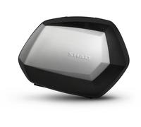SHAD SH35 Set di valigie laterali, nero-argento